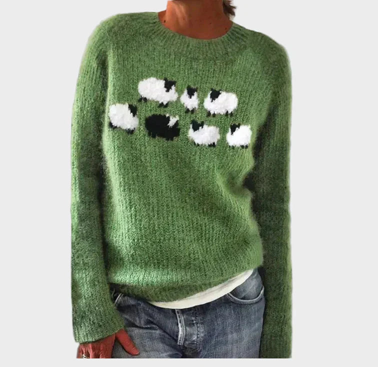 Lana – Udoban retro pulover