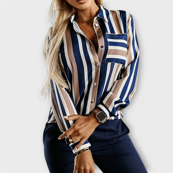Hela - Casual bluzica na prugice